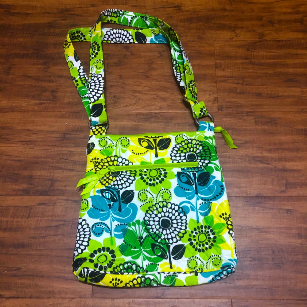 Vera Bradley Lime’s Up Crossbody Bag